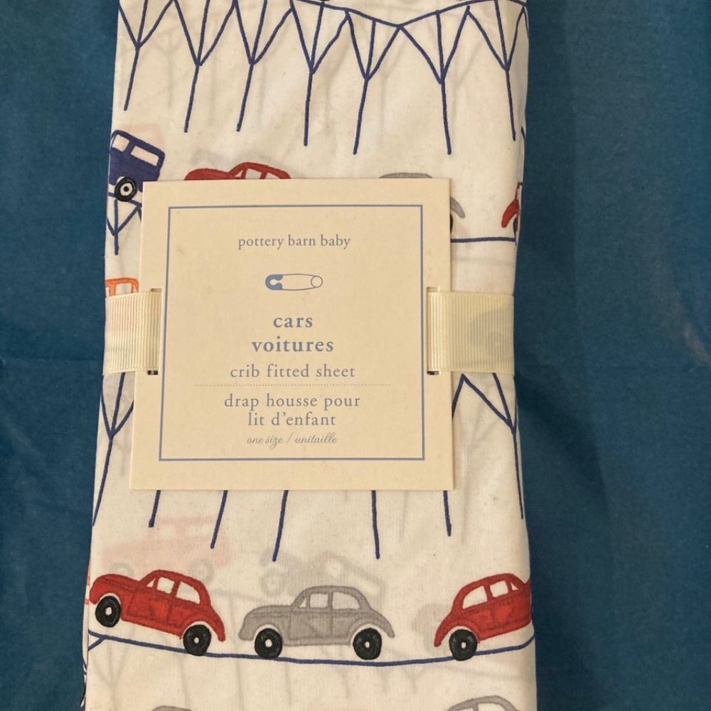 Pottery Barn Kids Fitted Crib Sheet - Landon
